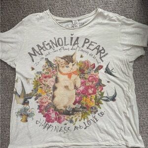 Magnolia Pearl Happiness and Love Tee
